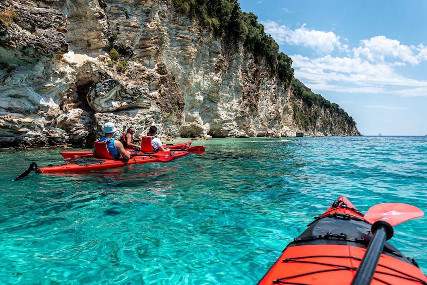Lefkada: Blue Cave Kayak Tour with a Taste of Greece 1