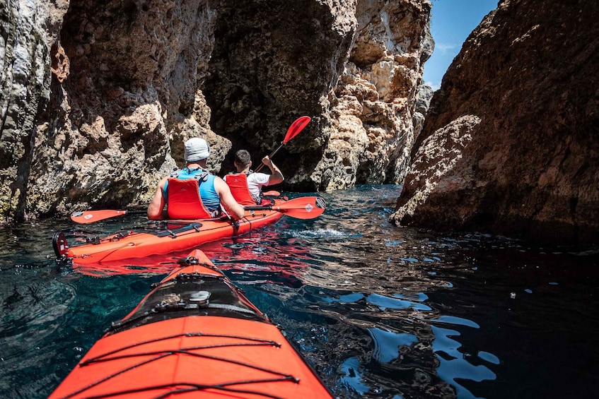 Picture 16 for Activity Lefkada: Blue Cave Kayak Tour with a Taste of Greece 5