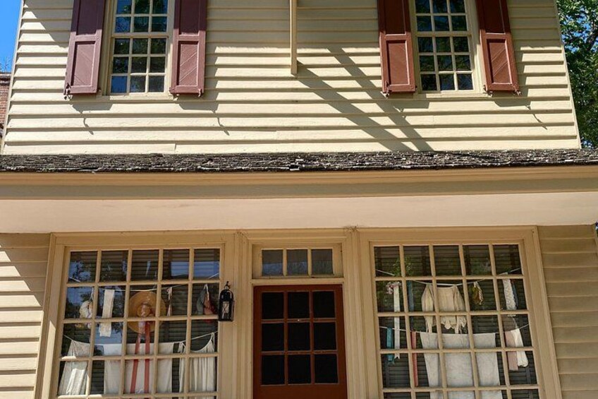 One of the many shops in town 2