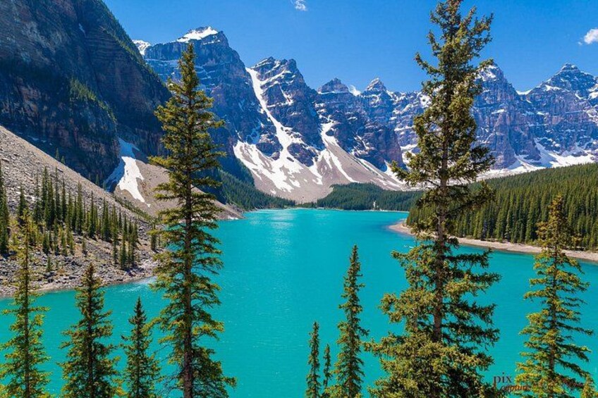 Canmore Banff to Lake Louise Moraine Lake Half Day 5