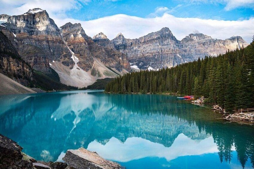 Canmore Banff to Lake Louise Moraine Lake Half Day 4