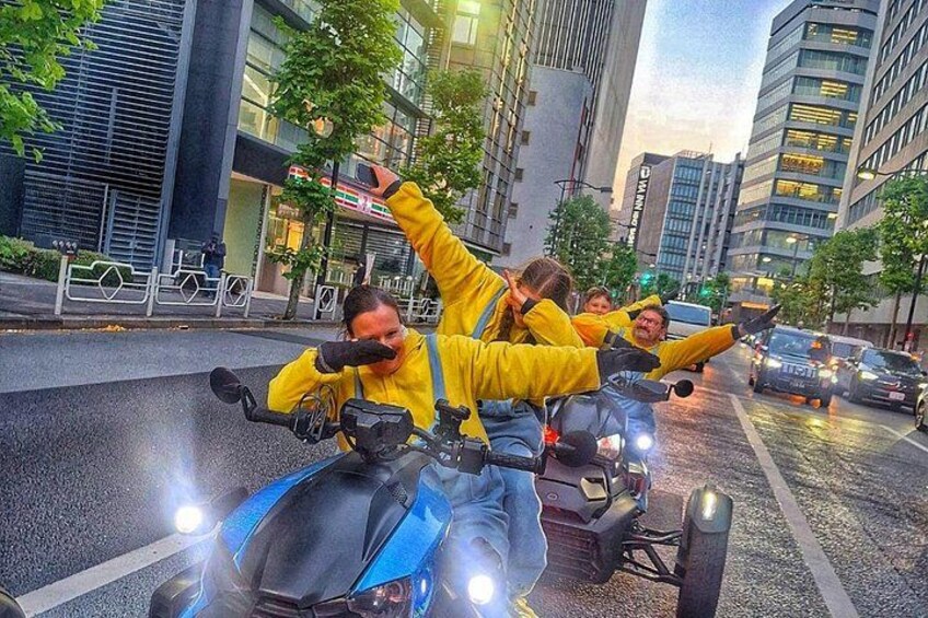 Guided Premium Can-Am Ryker Street Tour In Tokyo 3