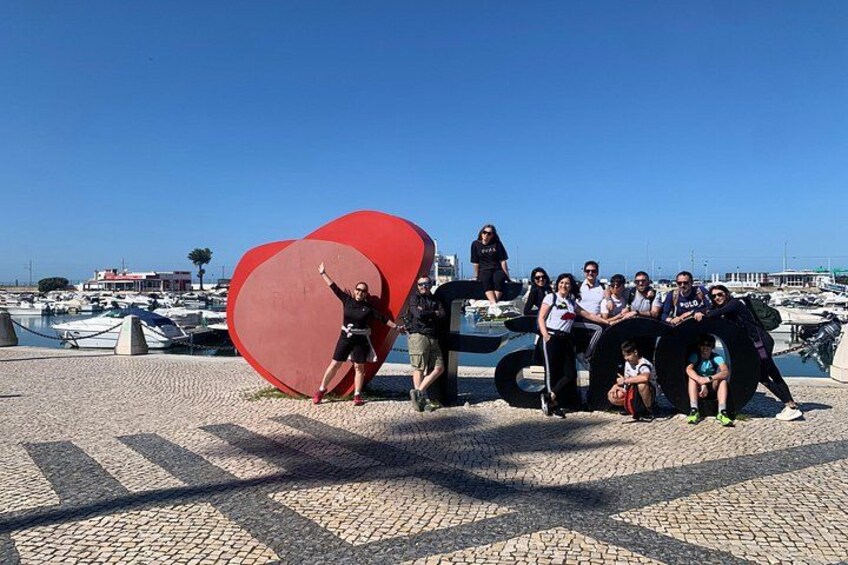 Guided Bike Tour in Faro 2.30h 2