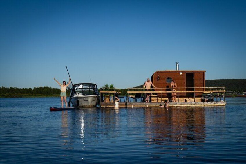 Venez tester notre sauna flottant ! 4