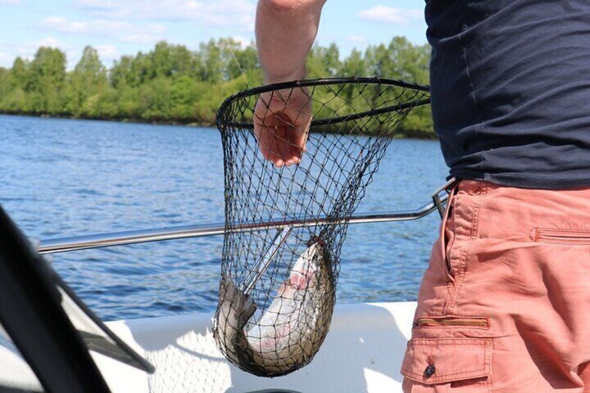 Private Guided Fishing Boat Tour in Rovaniemi 1