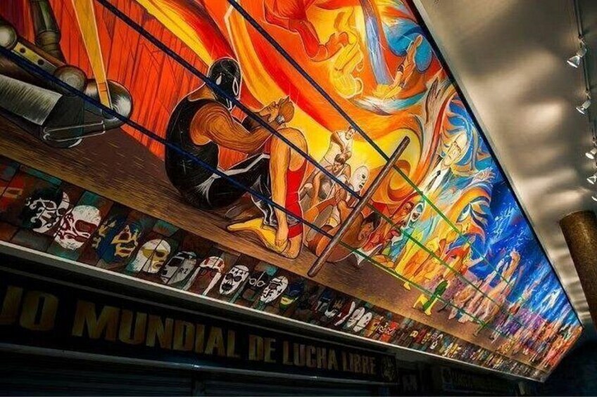 Discover the art and passion that surround Arena Mexico 2