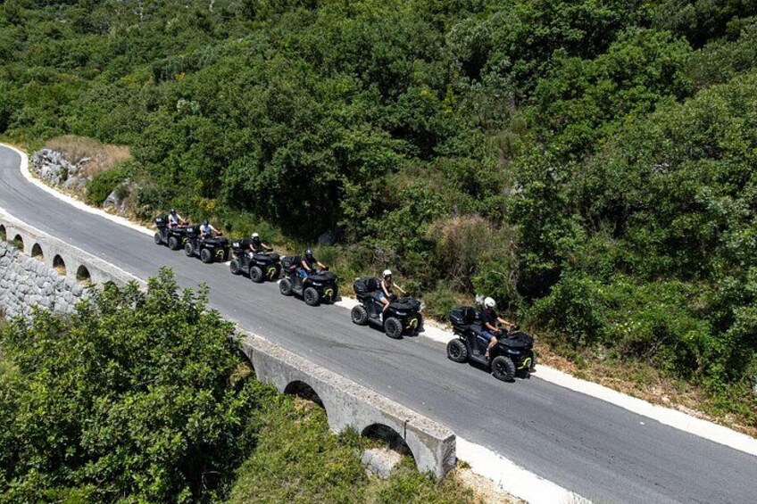2-Hour Dubrovnik Countryside ATV/Quad Safari with Pickup included 2
