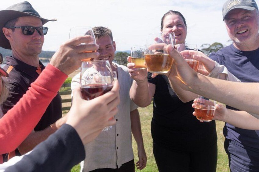 Cheers @ Bangor Vineyard 4