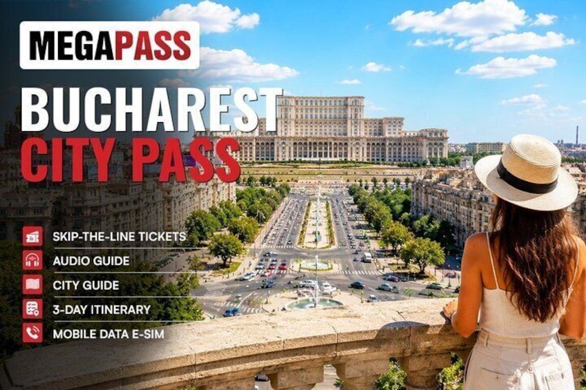 Bucharest City Pass: Parliament, Old Town & Dracula's Castle 1