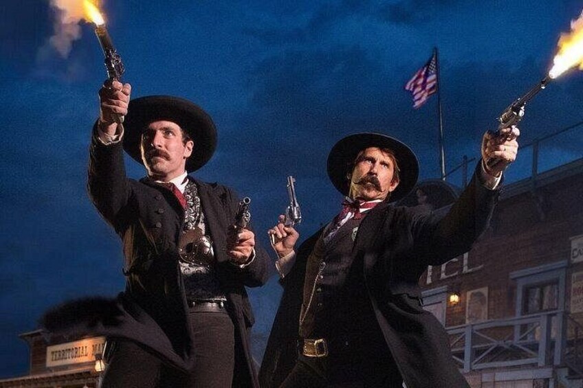 Pistoleros Wild West Show Ticket, Tucson, Arizona 4
