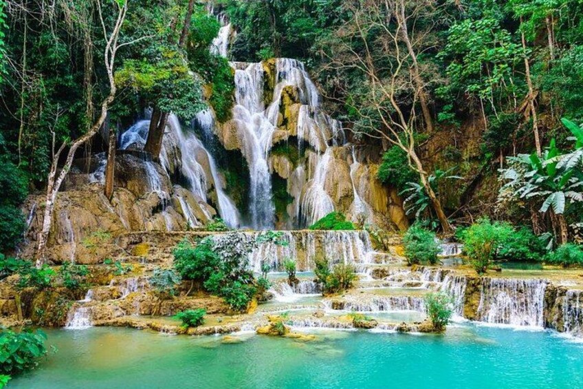 Half Day Kuang Si Waterfalls and Hmong Village 1