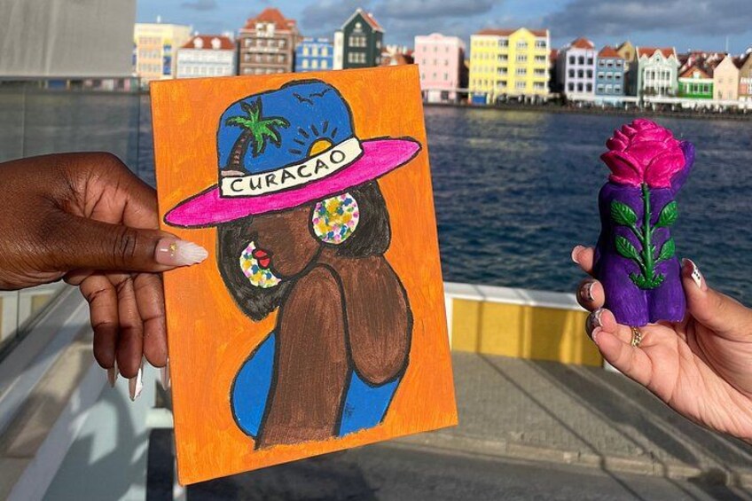 Sunset Sip and Paint Overlooking Curaçao Iconic Skyline 2