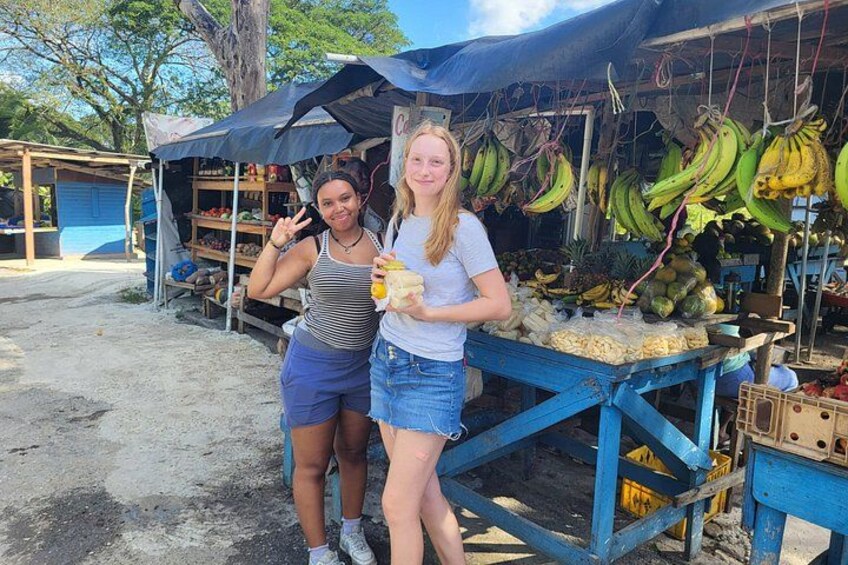 Kingston Fruit market stop. 2