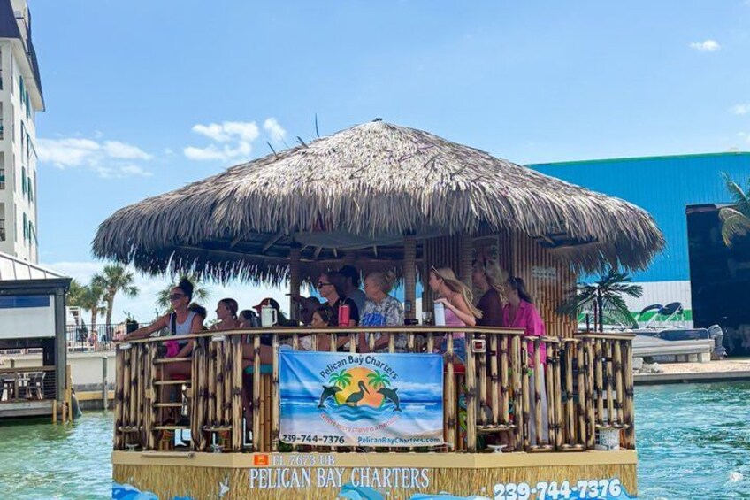 Fort Myers Beach 90 Minute Round Tiki Boat Cruise 1