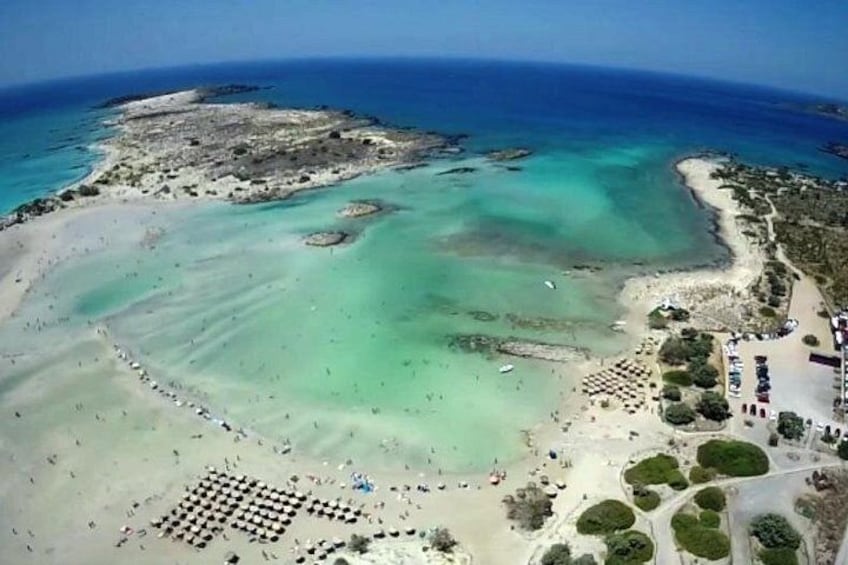 Elafonisi, The exotic pink beach of Crete! Tour from Chania 1
