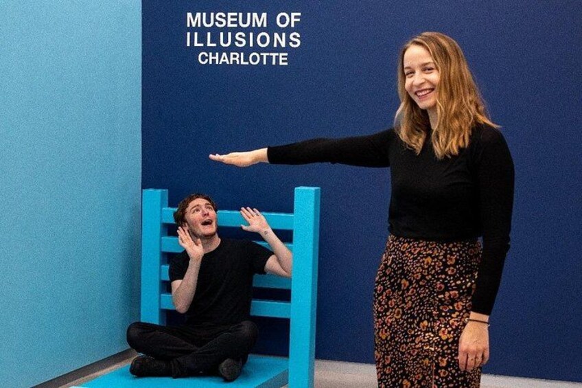 Museum of Illusions Charlotte Admission Ticket 2