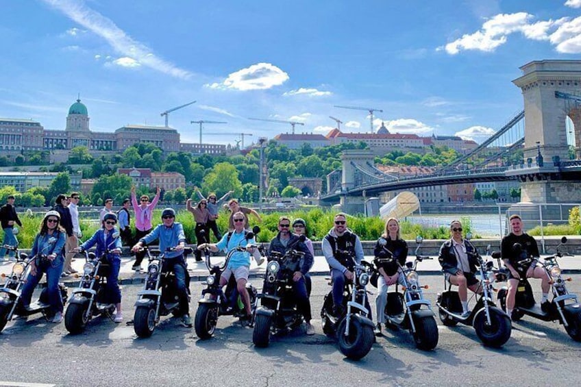 Monster Bike Sightseeing Tour – City Budapest on Electric Rollers 3