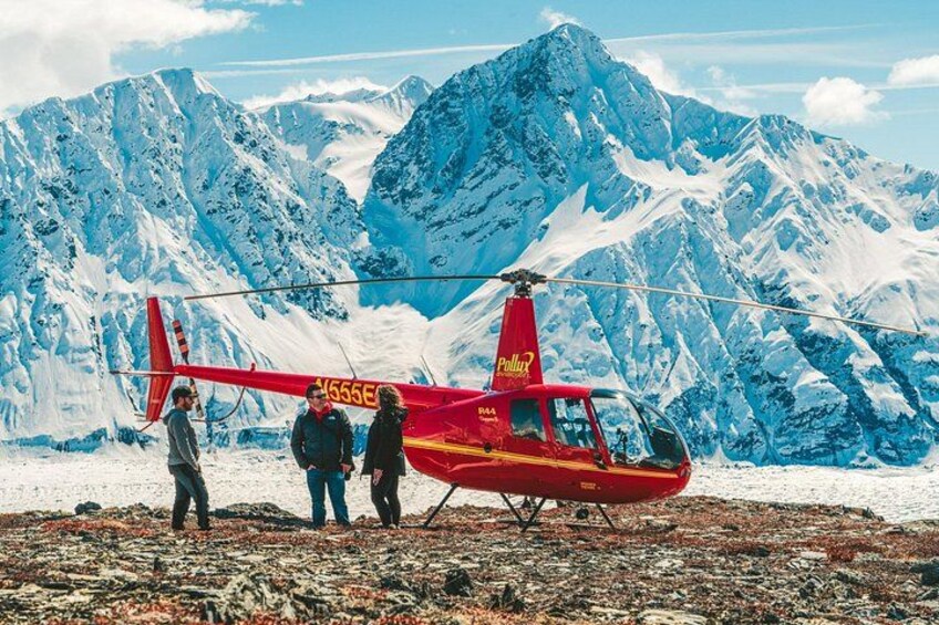 Chugach Explorer Heli Flight-2.5 Hours-3 Landings-Anchorage Area 1
