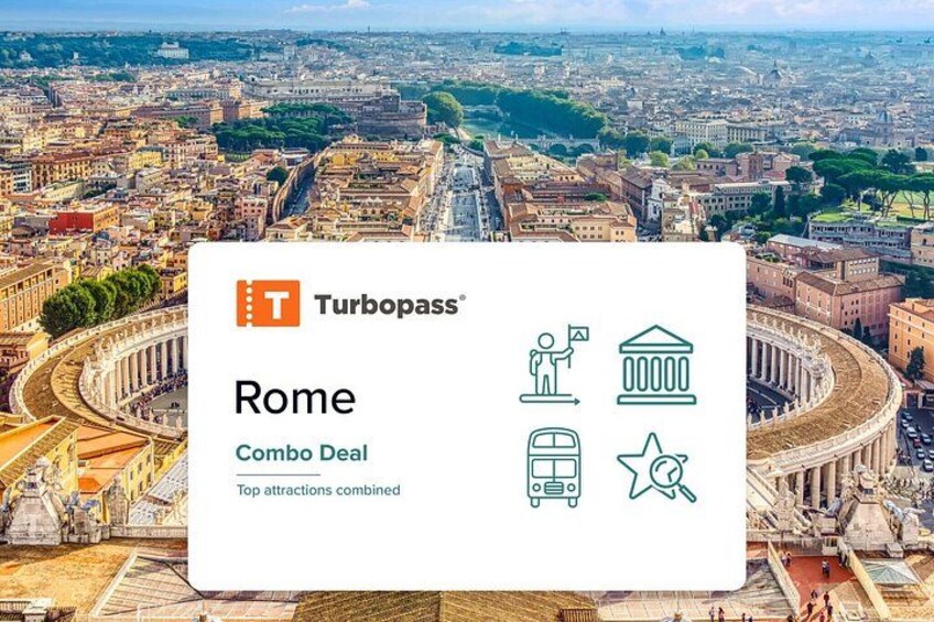 Rome Vatican Museums entry & 48 hrs. Hop on Hop Off Bus Combo 1