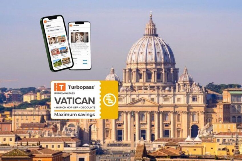 A smartphone displaying a travel app interface with a prominent dome building in the background. 1
