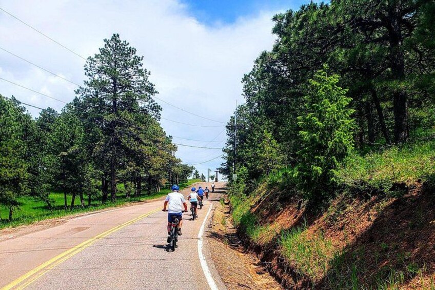 Quiet roads and bike paths. 1