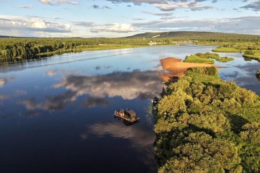 Half-Day/Evening on a Floating Sauna, Swimming and BBQ (Private) 3