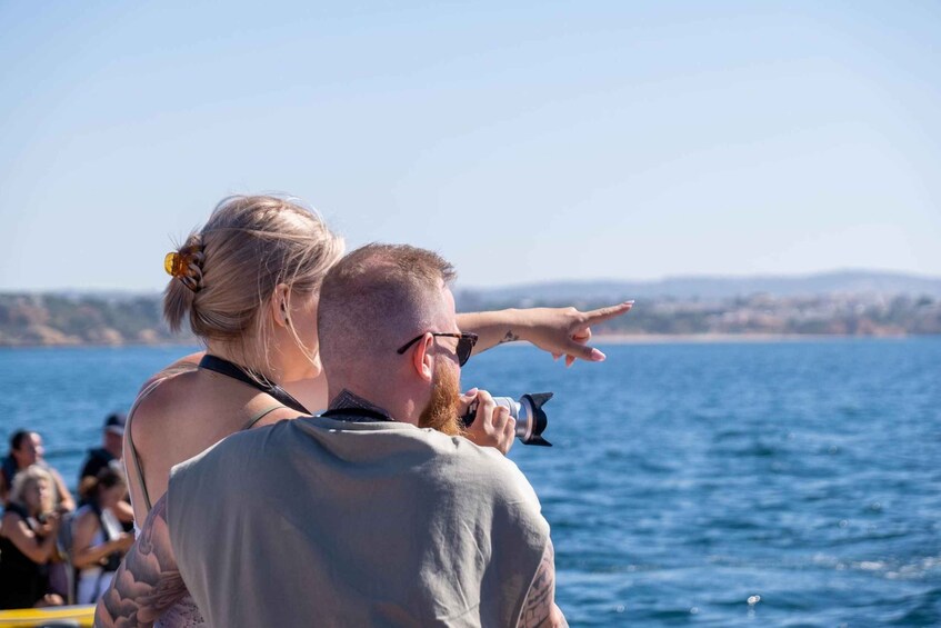 Picture 10 for Activity Albufeira: Dolphins & Caves Catamaran with Marine Biologist 2