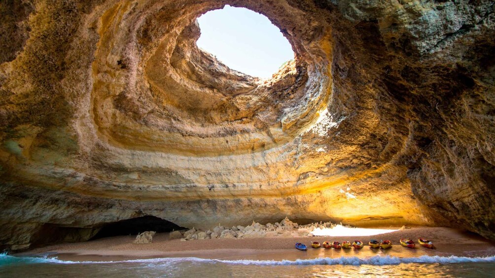 Picture 2 for Activity Albufeira: Dolphins & Caves Catamaran with Marine Biologist 3