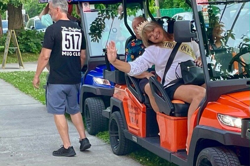 Pints on the Patio: Cleveland Brewery Patio Golf Cart Tour 5