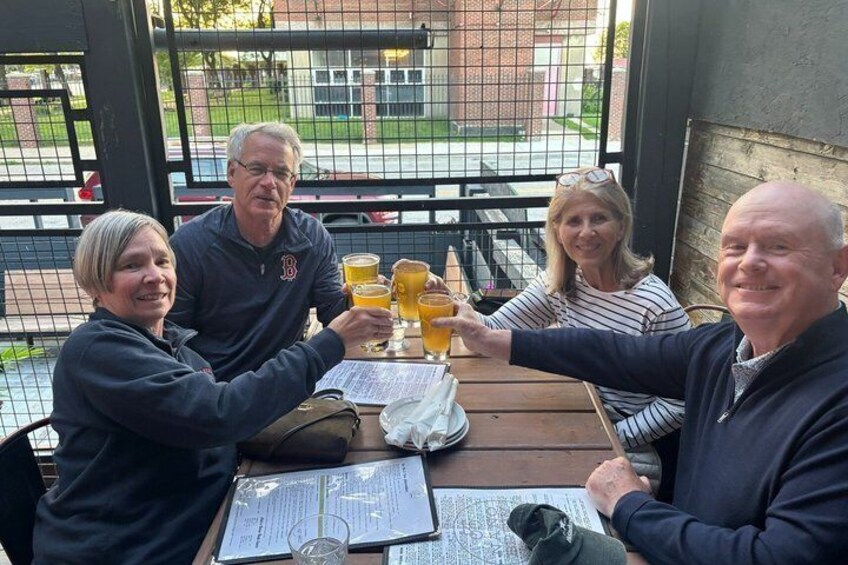 Pints on the Patio: Cleveland Brewery Patio Golf Cart Tour 3