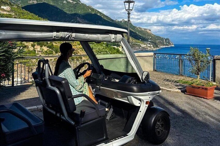 Panoramic tour with Minori Amalfi Ravello golf cart and much more 3