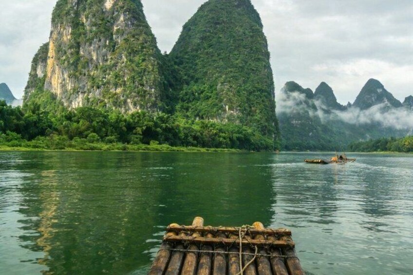 Guilin/Yangshuo: Yulong River Bamboo Raft Panorama Day Tour 5