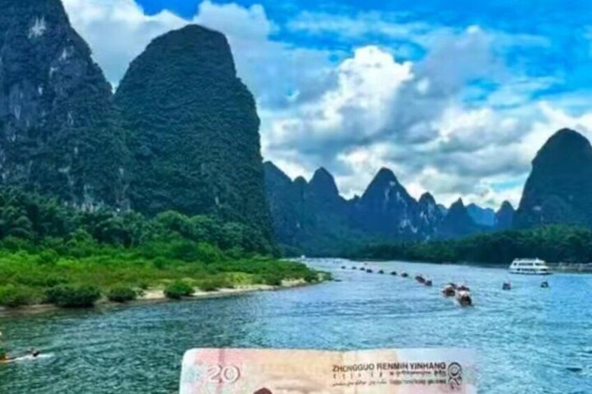 Guilin/Yangshuo: Yulong River Bamboo Raft Panorama Day Tour 2