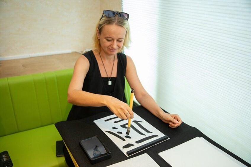 Asakusa Calligraphy Workshop 4