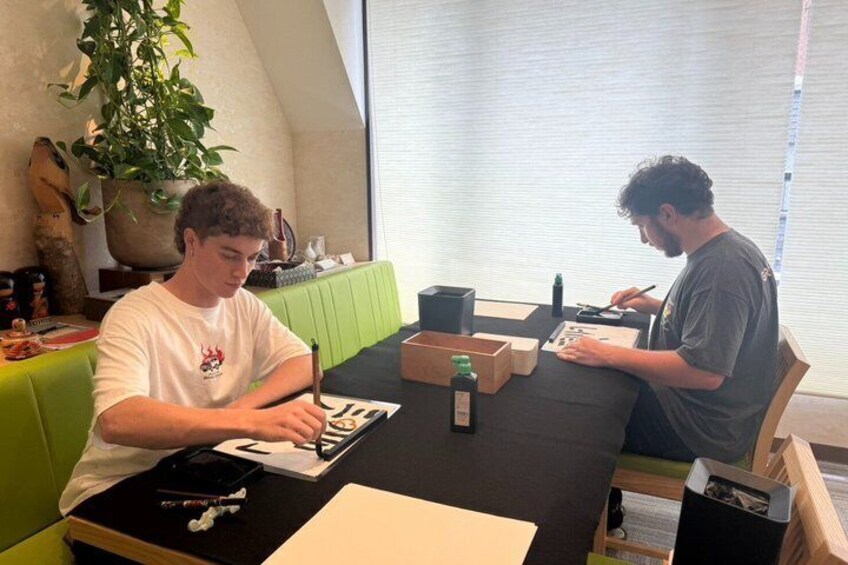 Tokyo Calligraphy Workshop Craft Your Own Art in Asakusa 3