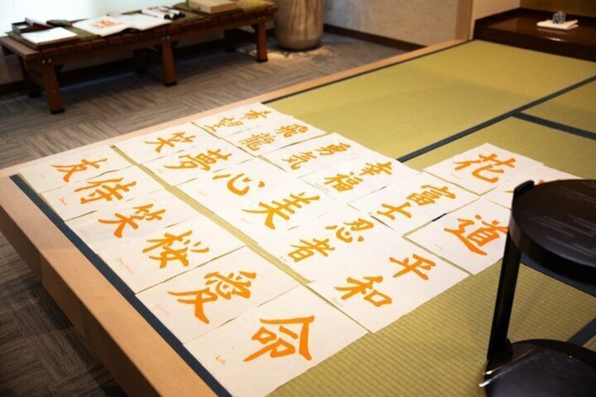 Tokyo Calligraphy Workshop Craft Your Own Art in Asakusa 4