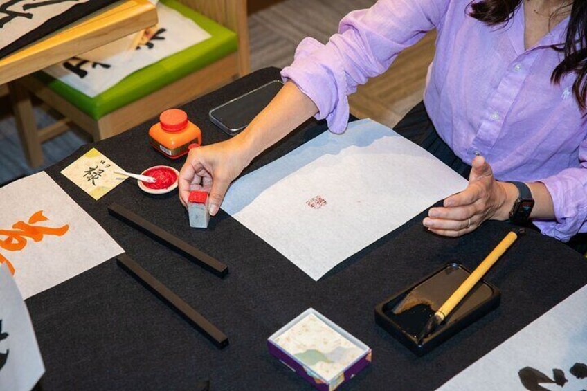 Asakusa Calligraphy Workshop 2