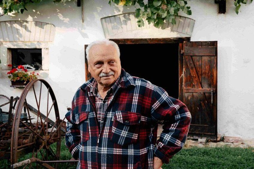 Meet a local whose family has lived in Holašovice for over 500 years 2