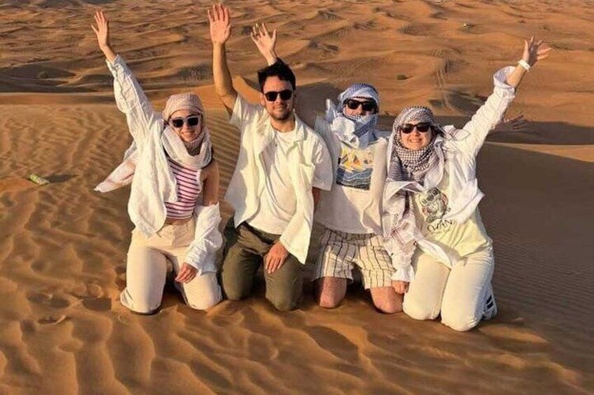VIP Desert Safari Dubai with Quad bike Camel Riding BBQ Dinner 5