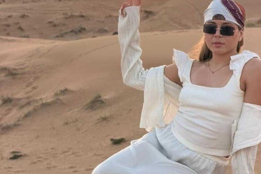 Vip Red Dunes Desert Safari Pick/Drop Camel Ride Dinner & Shows 3