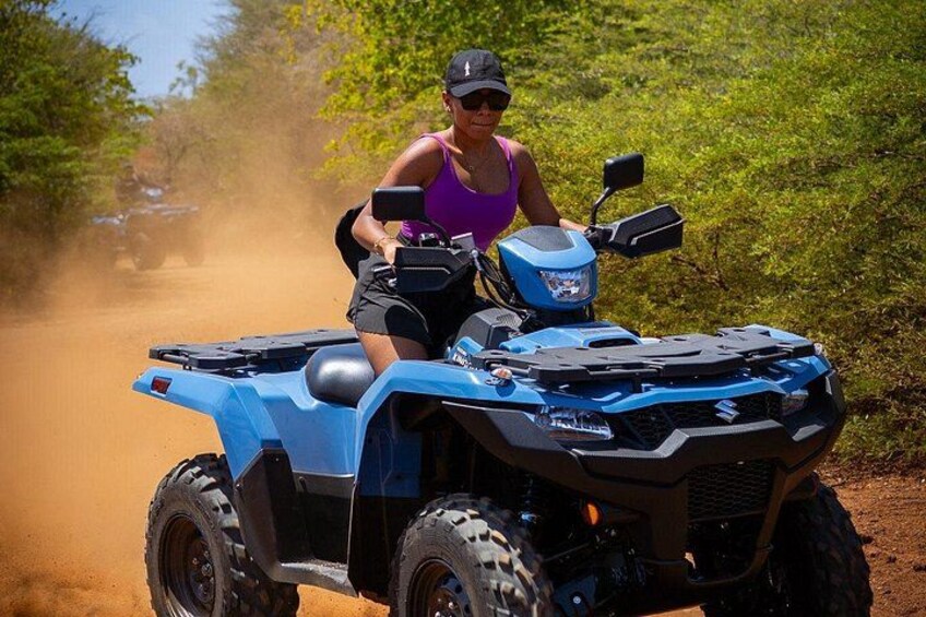 Curaçao ATV Westpoint beach hopping & off-road adventure 2
