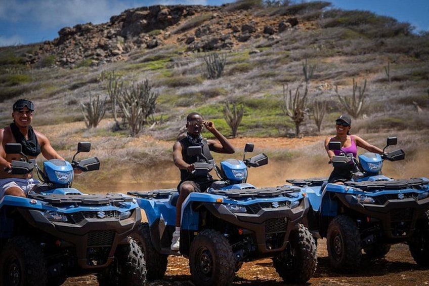 Curaçao ATV Westpoint beach hopping & off-road adventure 2