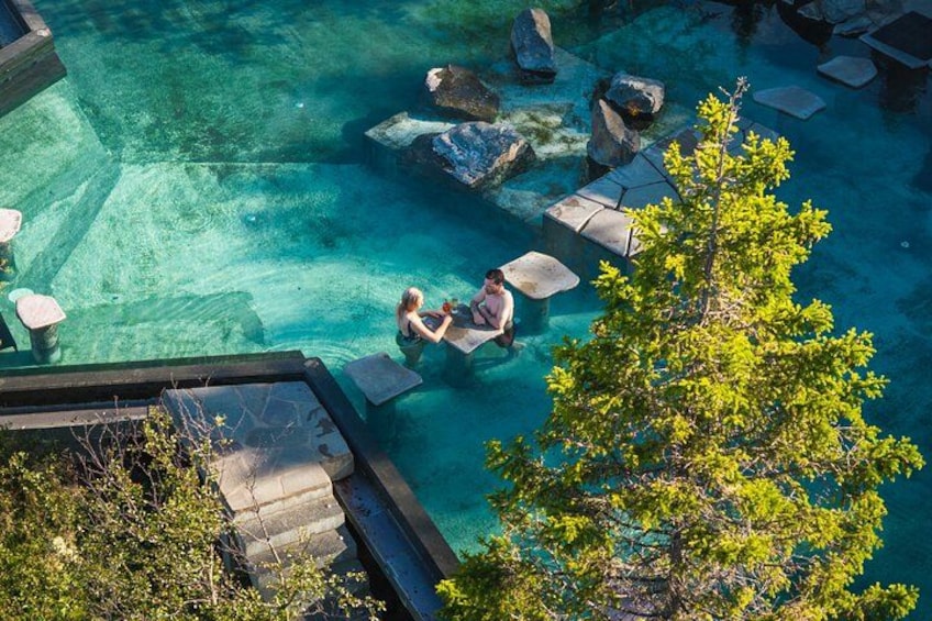 Forest Lagoon Admission Ticket with Towel and One Drink included 2