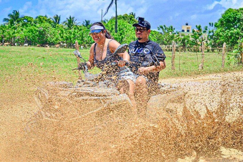 Half-Day Adventure 4x4 ATV, cenote and Macao beach in Punta Cana 1
