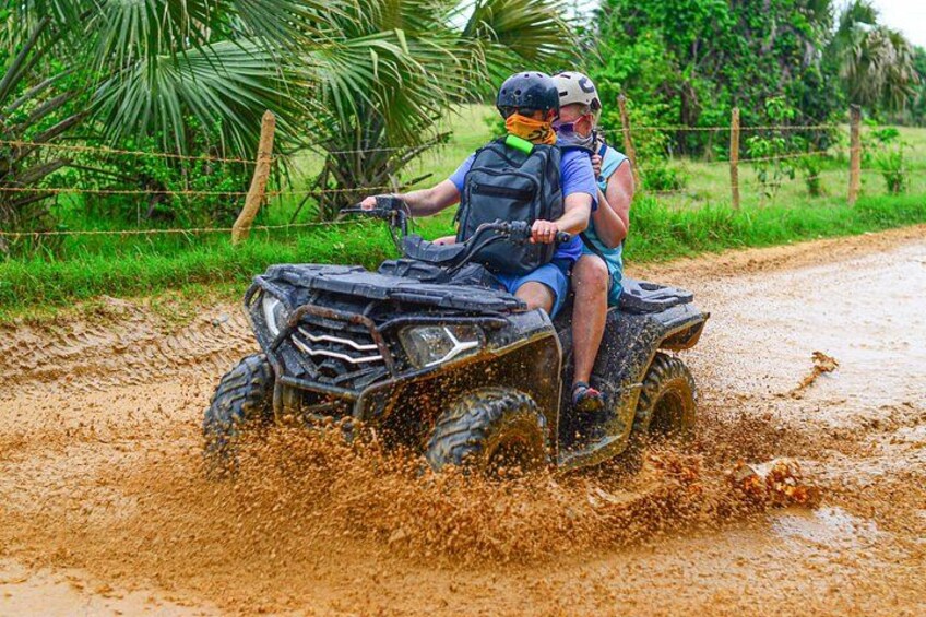 Half-Day Adventure 4x4 ATV, cenote and Macao beach in Punta Cana 2