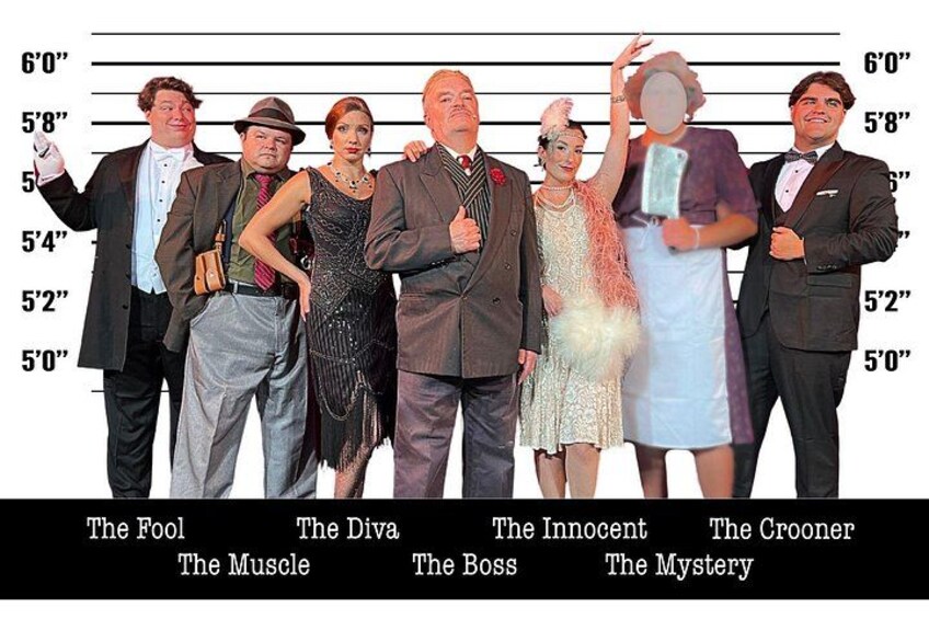 The original cast of The Speakeasy Murder 2