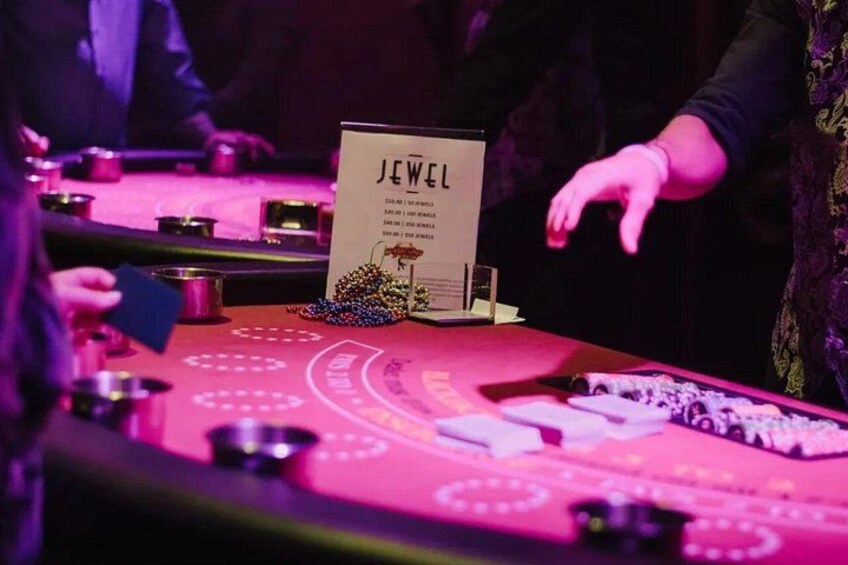 Relax in "Jewel" before or after the show. 4
