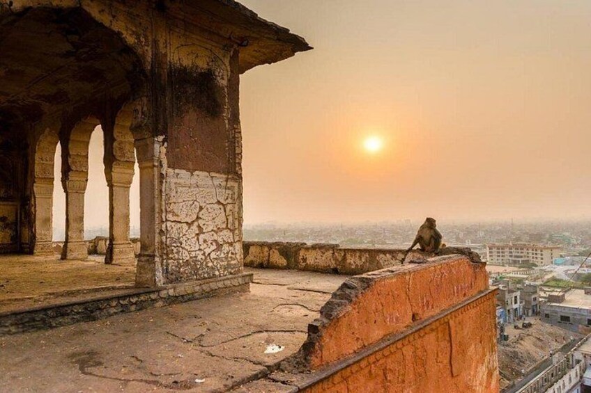 Monkey Temple Sunset 1