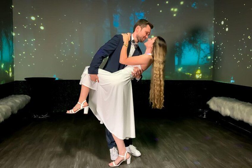 Las Vegas Immersive Enchanted Forest Wedding Ceremony 2