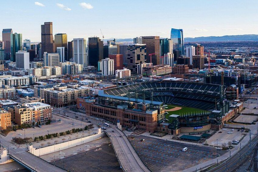 The vintage-style Coors Field ballpark captures the spirit of the neighborhood. 4